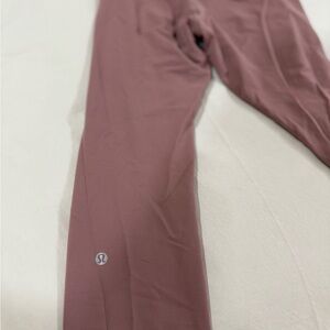 Lululemon wunder train Mauve Leggings